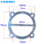 小型有油气泵直联机配件皮带式活塞空压机纸垫缸盖垫密封垫阀板垫 95密封垫上垫