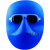电焊面罩防护罩头戴式轻便氩弧焊工面具全脸防烤脸烧焊眼镜罩 PC面罩+黑色眼镜5只+绑带