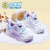 大黄蜂女童运动鞋加绒保暖二棉鞋跑步鞋 B1023518823NR紫色(二棉)28