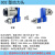 腾锟  2号ER25型防水结构型钻磨镗铣电机组合高精度动力头主轴头 蓝色低速ER25+2200W二极电机 