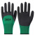 手套耐磨劳保透气耐用防滑干活工作工地橡胶乳胶胶皮手套 耐磨绿纱黑发泡
