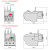 德力西热继电器JRS1DSP-25/Z热过载保护配CJX2S专用1.0 1.6 2.5A JRS1Dsp-93 23-32A