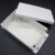 安防监控带耳防水盒 F型室内外防水塑料接线盒 户外塑料壳密封盒 F4-1小耳(长100*宽68*高40)