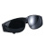 电焊眼镜焊工眼镜打磨防风沙透明平光眼镜气焊接墨镜209 168黑