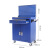 张氏艺佳 单抽工具柜（带背板）蓝色0.8 汽修五金车间抽屉式多功能移动工具箱维修柜 