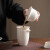 苏氏陶瓷（SUSHI CERAMICS）羊脂玉中国白功夫茶具套装茶碗三行盖碗配10杯礼盒套组 三行套组