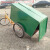 人力环卫三轮车24型脚踏自卸清洁车物业小区垃圾车定做户外保洁车 26加重型绿斗 箱体尺寸130*70*700