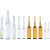 德威狮玻璃安瓿瓶1 2 5 10 20ml曲颈易折安培瓶针剂瓶保藏菌种微生物 有机玻璃架5ml50孔