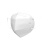 丽都依臣 防尘口罩 N95工业防粉尘 防灰尘 打磨防护 一次性成人 可定制logo印制图案 白色N95-独立包装30只