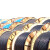 津达线缆 铜芯交联聚乙烯绝缘聚氯乙烯护套电力电缆 YJV22-0.6/1kV-3*95+1*50 黑色 1m