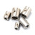 冰禹 BYC-125 钢丝绳配件  304不锈钢钢丝绳螺丝锁头 圆形孔锁扣夹头 内六角4mm(5个) 