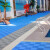 普力捷（PULIJIE）浴室防滑地垫淋浴卫生间洗手间拼接脚垫PVC游泳池隔水镂空垫可裁剪酒店防水脚踏 蓝色 60CM*120CM