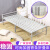 LISM适用于折叠床单人床双人床出租房简易午休床经济型1.2米铁床钢丝 加长双中腿铁床75宽+折叠棕