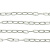 8816 304不锈钢链条 不锈钢长环链条 不锈钢铁链 金属链条 直径4mm长30米 304不锈钢链条