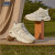 斯凯奇（Skechers）outlets 高帮加绒复古老爹鞋男运动休闲鞋冬季保暖防寒 男款-乳白色_OFWT_894030 39.5
