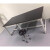 米淇 简易工作台实验台 钢架加理化板台面 操作台实验桌 检验桌 尺寸定制墨绿色1200*800*750