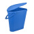 食安库（SHIANKU）分色刻度水桶 加厚塑料水桶手提多功能清洁桶 （桶+盖）【6L】 绿色150242