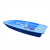 江波 牛筋塑料船 加厚渔船PE双层冲锋舟 4.2米平板浮台（420*150*250cm)