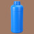 自产圆瓶密封包装瓶样品化工瓶分装瓶试剂粉末瓶100/250/500/1000ml毫升塑料瓶 1000ml-白色（铝箔盖）