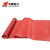 华泰（huatai）HT-JYJB-3D防滑绝缘胶板耐高压防滑平面绝缘垫 5kV绝缘胶板 3mm厚 1*1米 红色卷