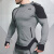 犀狂（XIKUANG）肌肉健身兄弟秋冬新款户外运动健身修身运动卫衣一件 黑色 M