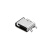 TYPE C母座16P沉板0.8 USB连接器 闪快充数据插座 优势出货定制