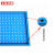 工品云超 五金工具挂板收纳架 多功能洞洞板置物架 100×50cm厚1.2毫米	
