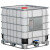 庄太太【不包邮】【1000L白色吨桶】集装桶储水桶1000L500升1500kg方形化工桶塑料桶  XG
