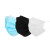 亿秒安 一次性使用无纺布平面型口罩 加厚熔喷布透气防护口罩 白色 100个(50个/盒*2盒)