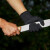 竖文社 五级防护耐磨专用防滑手套 黑色手套一双（包钢丝） 均码