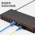 netLINK 百兆1光8电+1光1电单模单纤光纤收发器 工程电信级 1对 HTB-3100A/8FE-120KM+HTB-3100B-120KM
