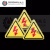 配电箱当心触电安全警示贴纸小心有电危险标识高压防触电标签语 红色闪电 12x12cm