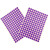 海斯迪克 gnjz-1322 彩色不干胶圆点标签贴纸 圆形铜版色标 10mm紫色 2475贴