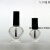 透明加厚玻璃指甲油空瓶子 带盖子刷子 方形 10ml 15ml 方形5ml