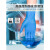 一次性丁腈手套无粉防酸碱耐油加厚款化学实验室手套 深蓝耐用型丁腈100只/盒 S小号