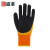 盛港( SHENGGANG) 发泡乳胶手套劳保耐磨工作发泡浸胶防滑防护保暖乳胶皮手套L998（12付）