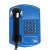 免拨直通电话机星级网点评审专用电话壁挂式提机自动拨号 蓝色接电话线