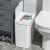 亚墨厕所客厅厨房智能垃圾桶轻奢带盖智能垃圾桶自动翻盖垃圾桶
