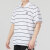 阿迪达斯 （adidas）短袖男装 夏季新款时尚条纹日常翻领POLO衫运动服透气休闲T恤 IA8166 S