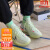 自菅联名ZOOM GT CUT2篮球鞋男实战双气垫抗扭片学生训练运动球鞋女 GT绿色 双气垫抗扭 36
