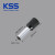 KSS欧式端子ET系列管型端子凯士士冷压针型端子多规格可选 ET1.5-8BK黑色 （100个）