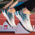 中考体育专用鞋立定跳远鞋男女学生体考体测鞋训练田径运动跑步鞋 浅米兰 36