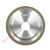 TLXT14F1圆弧圆边树脂金刚石砂轮磨合金钨钢锯片陶瓷玻璃石材车刀开槽 150*5*32*10 R2.5