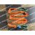 国标工业柔性吊装带双扣环形3/5/10吨起重圆形软吊带吊车吊树吊绳 5吨4米 橘色，红色