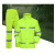 贸正 荧光绿反光分体执勤雨衣套装  L170 单位：件