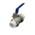 语塑 PPR水管配件 双活接球阀 DN32  6个装 此单品不零售 企业定制