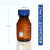 oe透明棕色蓝盖试剂瓶实验室丝口瓶螺口玻璃带刻度样品瓶定制 棕色250ml