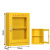 有豫 应急物资存放柜 防汛器材防护用品柜安全防护用品柜 高750*宽450*深260（mm）黄色 （加厚） 单位：套