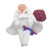 FACEMINI RT-1 分娩示范迷你骨盆模型含脐带学校示教骨盆娃娃模型 一个