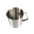 不锈钢量杯304加厚1000ml烘培奶茶咖啡店带刻度量筒实验烧杯 500ml不带盖